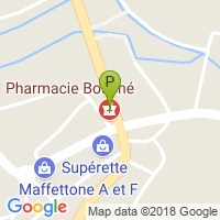 carte de la Pharmacie Bouche