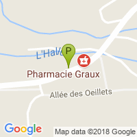 carte de la Pharmacie Graux