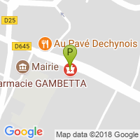 carte de la Pharmacie Gambetta