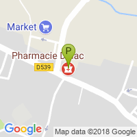 carte de la Pharmacie Dulac