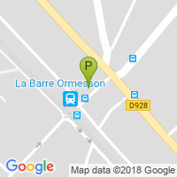 carte de la Pharmacie de la Barre