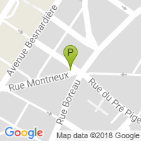 carte de la Pharmacie de la place Ney