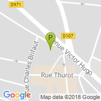 carte de la Pharmacie Victor Hugo