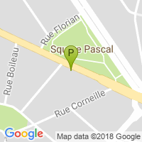 carte de la Pharmacie Theveniaud