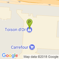 carte de la Pharmacie de la Toison