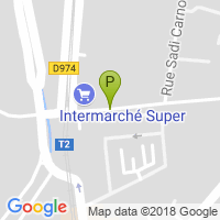 carte de la Grande Pharmacie Dijonnaise