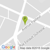 carte de la Pharmacie Pasteur