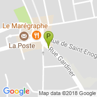 carte de la Pharmacie de Saint Enogat