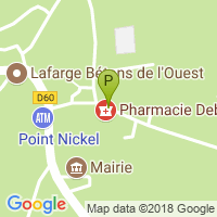 carte de la Pharmacie Debardurl