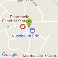 carte de la Pharmacie Scheftel Storck