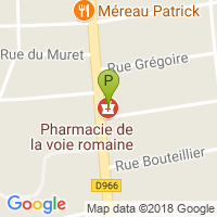 carte de la Pharmacie de la Voie Romaine