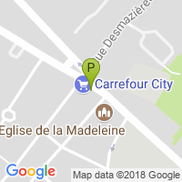 carte de la Pharmacie de la Madeleine