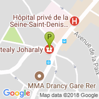 carte de la Pharmacie de la Gare