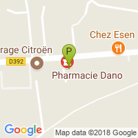 carte de la Pharmacie de la Bruche