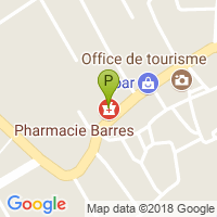 carte de la Pharmacie Barres