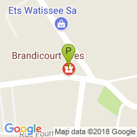 carte de la Pharmacie Brandicourt