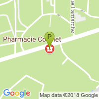 carte de la Pharmacie Collinet