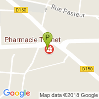 carte de la Pharmacie Trichet