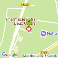 carte de la Pharmacie Entre Deux Guiers