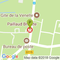 carte de la Pharmacie Paillaud