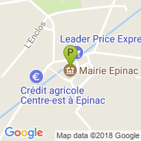 carte de la Pharmacie Mailhac