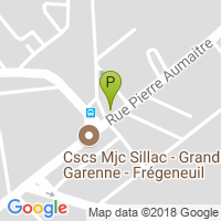 carte de la Pharmacie de la Grande Garenne