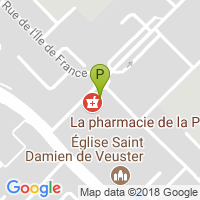 carte de la Pharmacie Nguyen Ravarono