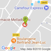 carte de la Pharmacie Mellado