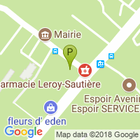 carte de la Pharmacie Leroy Sautiere