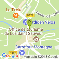 carte de la Pharmacie de l'Ardiden