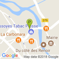 carte de la Pharmacie d'Essoyes