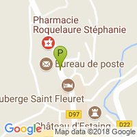 carte de la Pharmacie Roquelaure