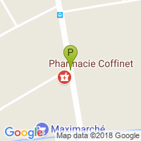 carte de la Pharmacie Coffinet