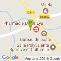 carte de la Pharmacie de la Lys