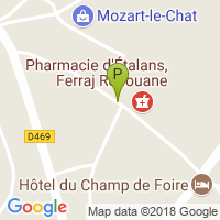 carte de la Pharmacie Ferraj