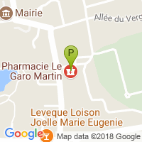 carte de la Pharmacie le Garo