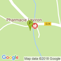 carte de la Pharmacie Laviron