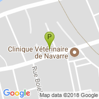 carte de la Pharmacie de Navarre