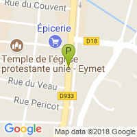 carte de la Pharmacie du boulevard