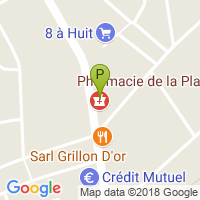 carte de la Pharmacie de la place