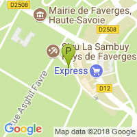 carte de la Pharmacie de la Sambuy