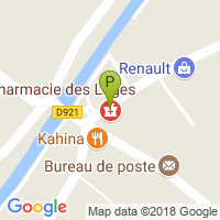 carte de la Pharmacie des Loges