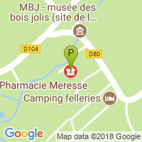 carte de la Pharmacie Meresse