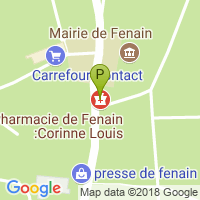 carte de la Pharmacie de Fenainas