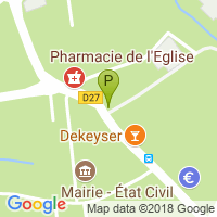 carte de la Pharmacie de l'Eglise