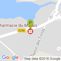 carte de la Pharmacie du Marais