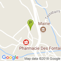 carte de la Pharmacie des Fontaines