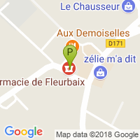 carte de la Pharmacie de Fleurbaix
