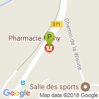 carte de la Pharmacie Remy