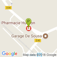 carte de la Pharmacie Husson 